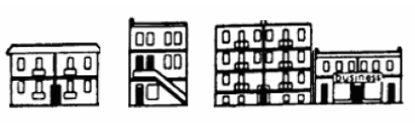 Illustration de : Appartement dans un immeuble de moins de cinq étages (Code 6)