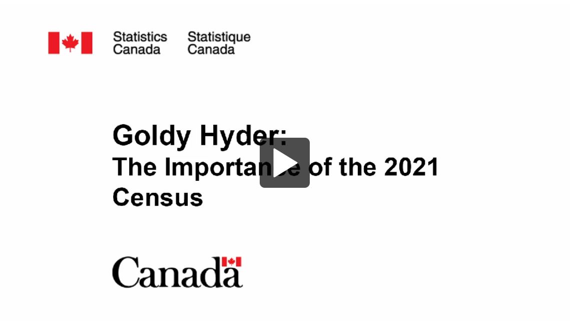 Goldy Hyder: The Importance of the 2021 Census (Video)